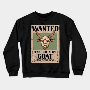 Criminal Goat Crewneck Sweatshirt